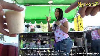 CARNE DEL MERCADO   #Sara Restrepo #Pedro Nel   Big Tits Latina Brunette Hardcore Fucked During Her Work Lunch Break