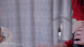MOM.XXX Milf In Leather And Stockings Bille Star Private Lap Dance And Fuck