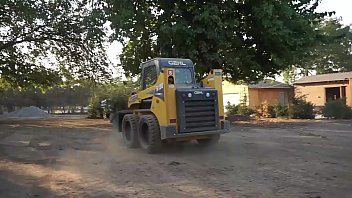 Sexy Indian Girl Driving Bobcat   Maya