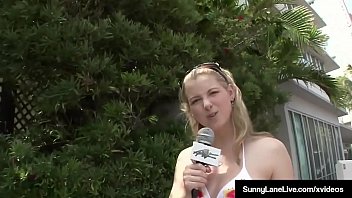 Hot Blonde Sunny Lane Double Suck & Fuck With Sasha Grey!